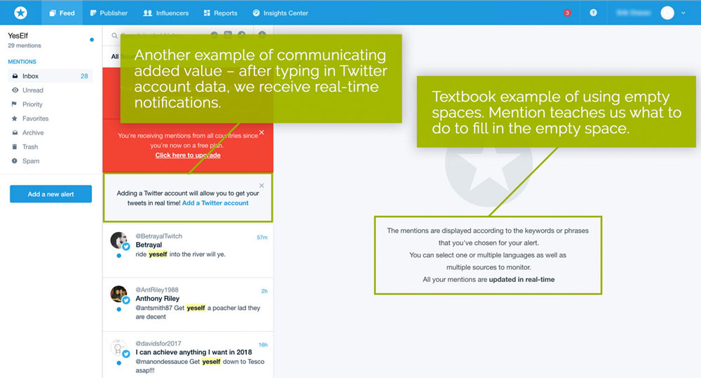 onboarding-in-the-mention-tool-environment-helpful-but-overfilled